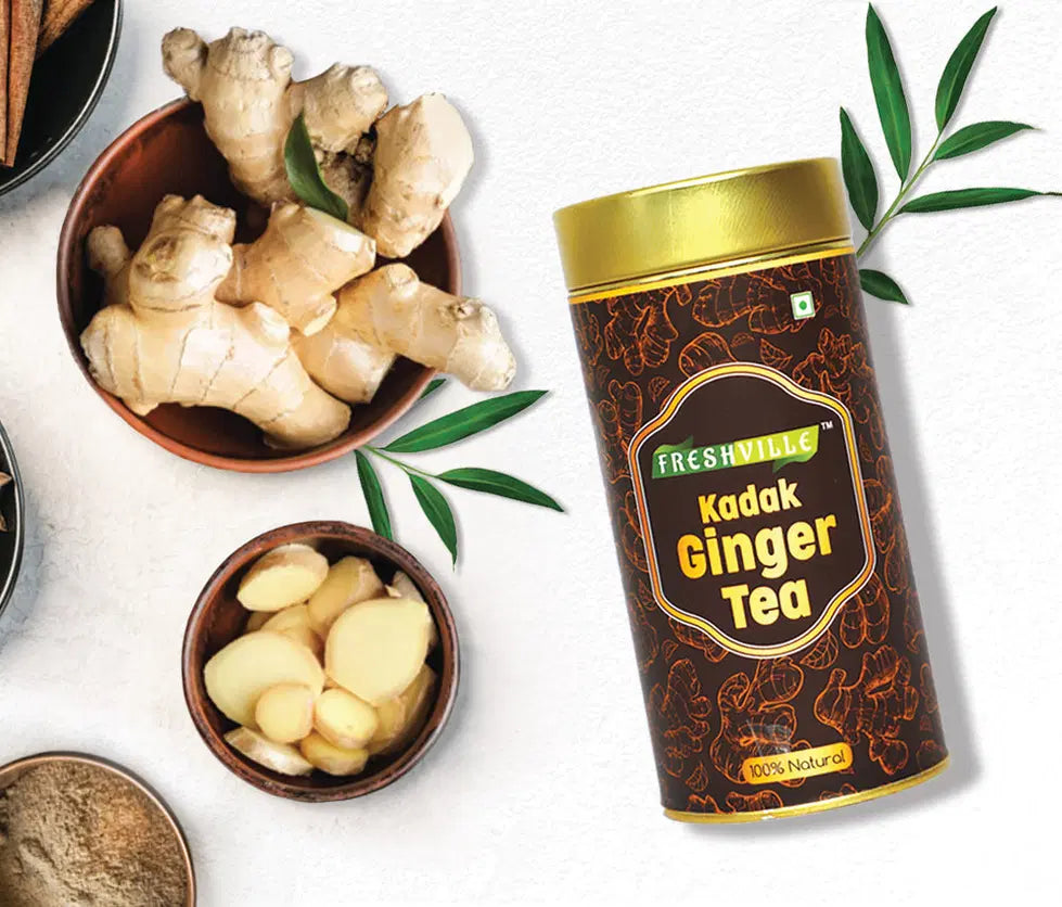 Freshville Kadak Ginger Tea